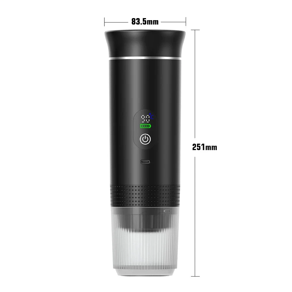 Portable Espresso Machine — Wireless, 3-in-1, Rechargeable